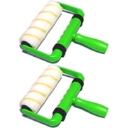 BetterGrip Ergonomic Versatile Lightweight Durable Paint Roller - 9 inch Paint Roller Frame Kit with Extension Handle - Comfortable Grip Minimizes Fatigue, Complete Paint Projects Quicker- Pack of 2