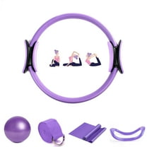 for BetterMe Pilates Essential Kit - 5-Piece Set with Resistance Bands, 25cm Yoga Ring, Stretch Straps, Latex Pull Bands, and Yoga Ball for Full-Body Workout