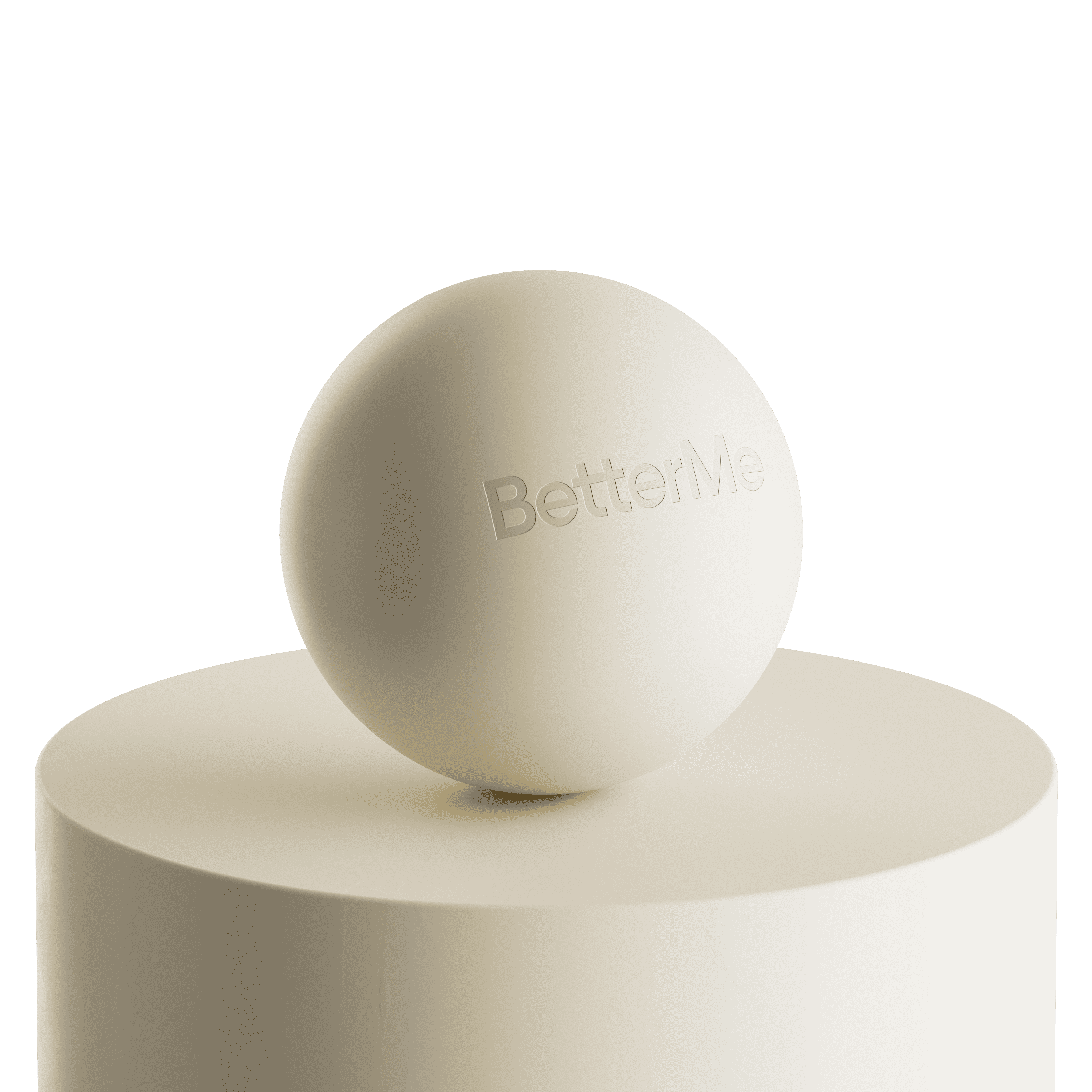 BetterMe Soft Pilates Ball – 8 Inch Mini Exercise Ball for Pilates, Yoga & Core Training – Small Stability Ball for Women – Portable Workout Tool