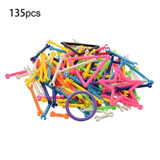 500 Pieces DIY Smart Sticks Building Blocks Creative Intelligence