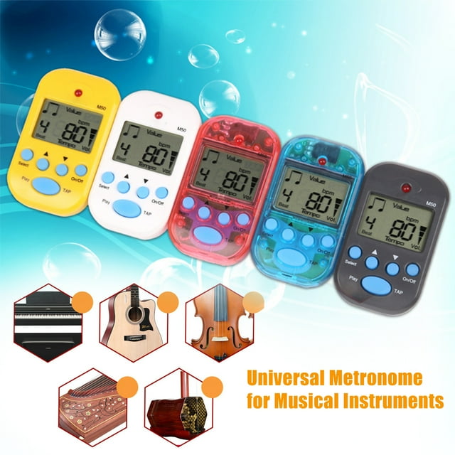 BetterZ Metronome LCD Clip On Digital Plastic Professional Electric