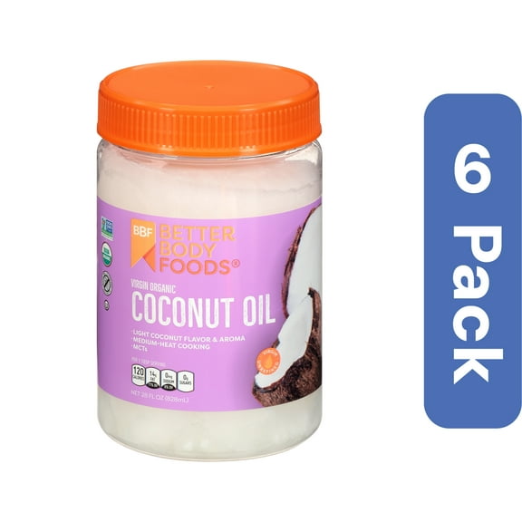 Betterbody Extra Virgin Coconut Oil 28 oz (Pack Of 6)
