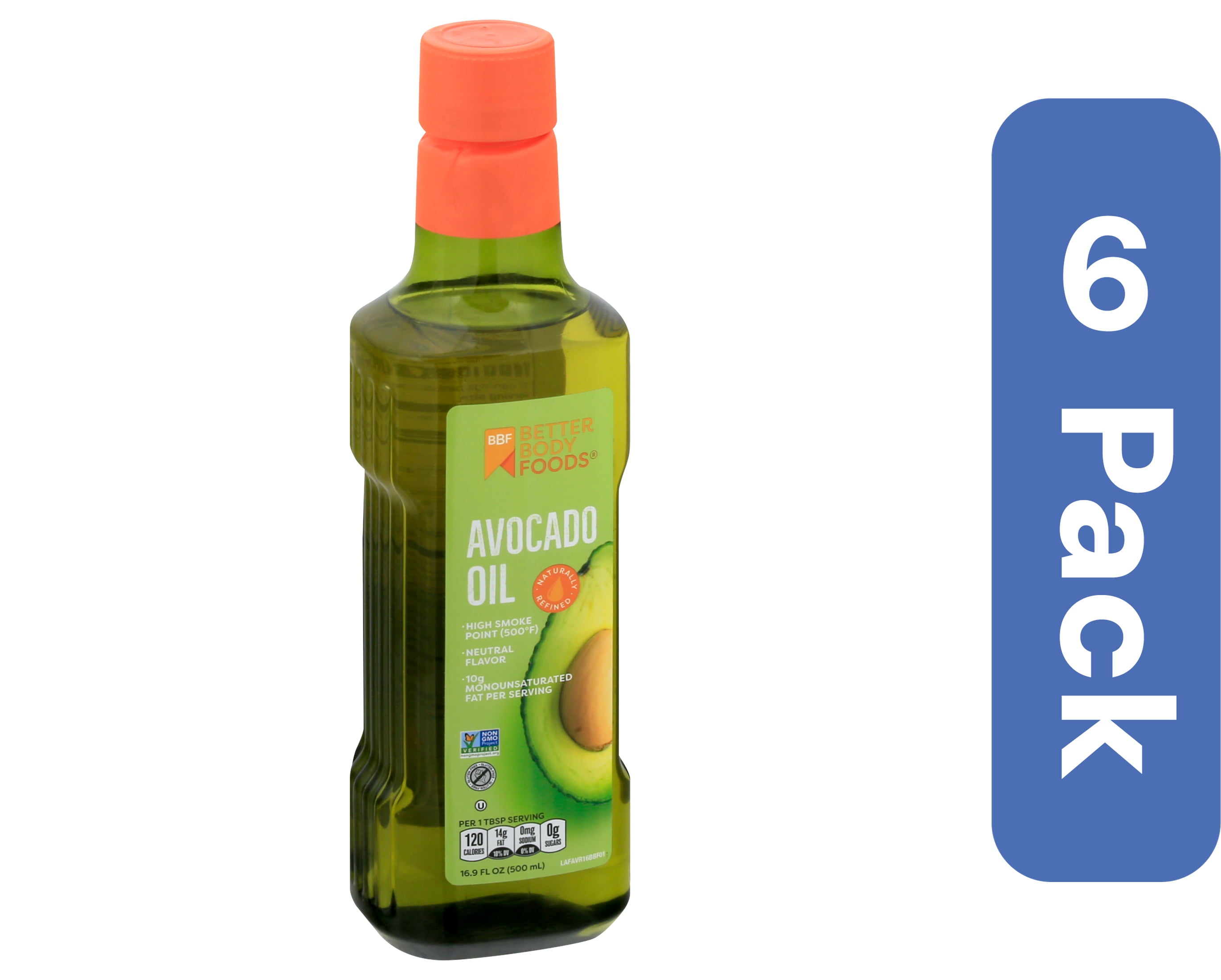 Betterbody Refined Avocado Oil 16.9 oz (Pack Of 6)