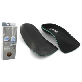 Betterform SportSole Orthotic Arch Supports Replacement Shoe Insoles 3/4 Length Men 7-8.5 / WOM 9-10.5 Size C