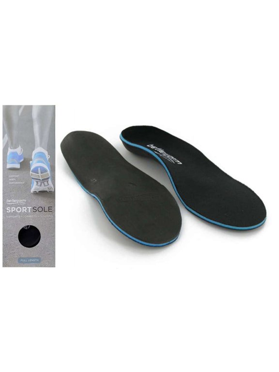 SportSole Orthotic Arch Supports Replacement Shoe Insoles Full Length Men 15+ Size L