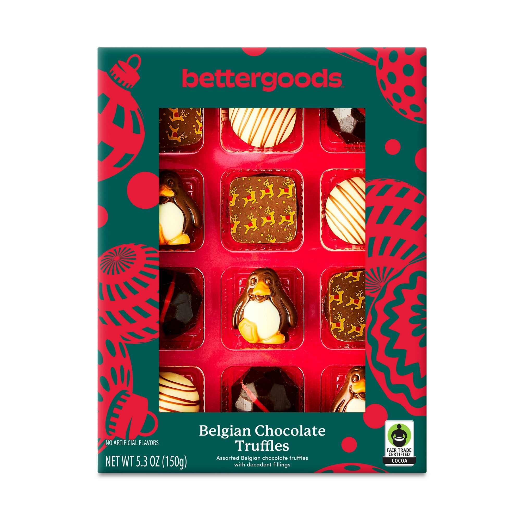 bettergoods Holiday Chocolate Truffles