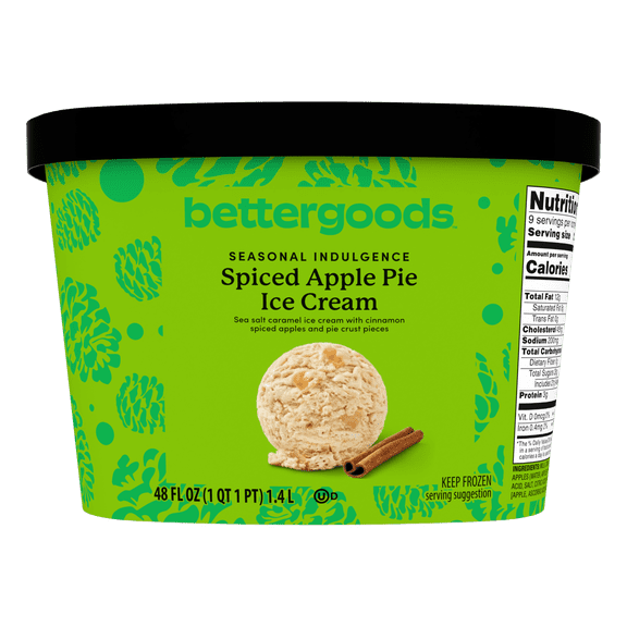 bettergoods Spiced Apple Pie Ice Cream, 48 fl oz