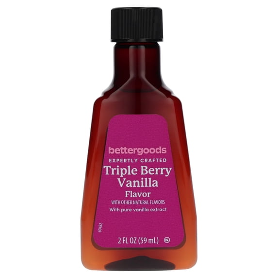 bettergoods Triple Berry Vanilla Flavor, 2 fl oz