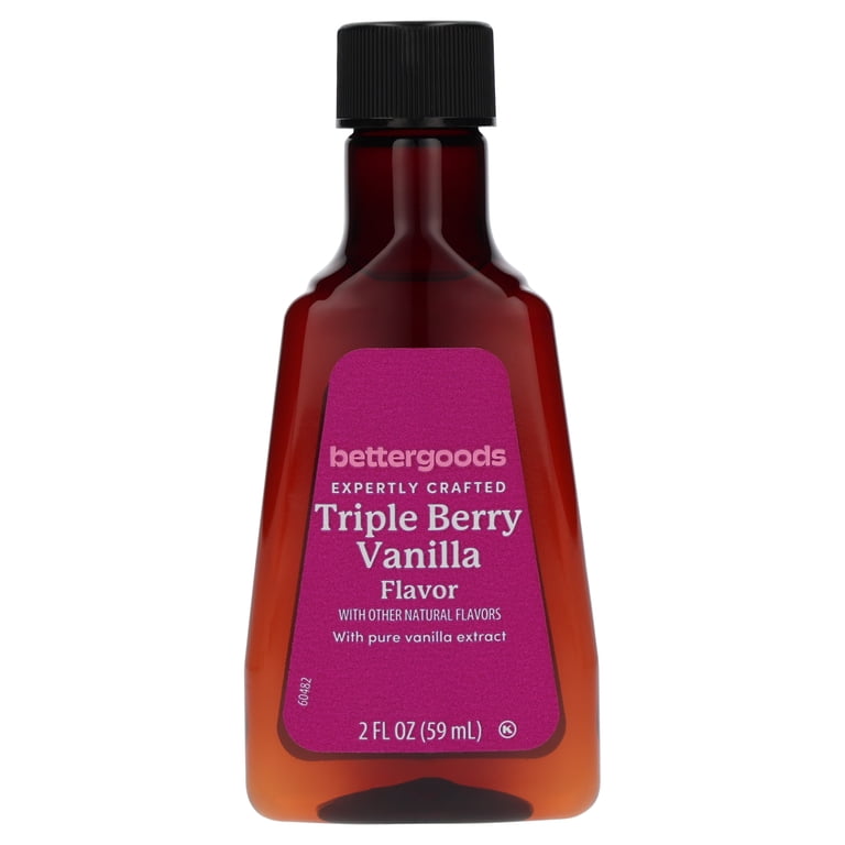 bettergoods Triple Berry Vanilla Flavor, 2 fl oz - Walmart.com