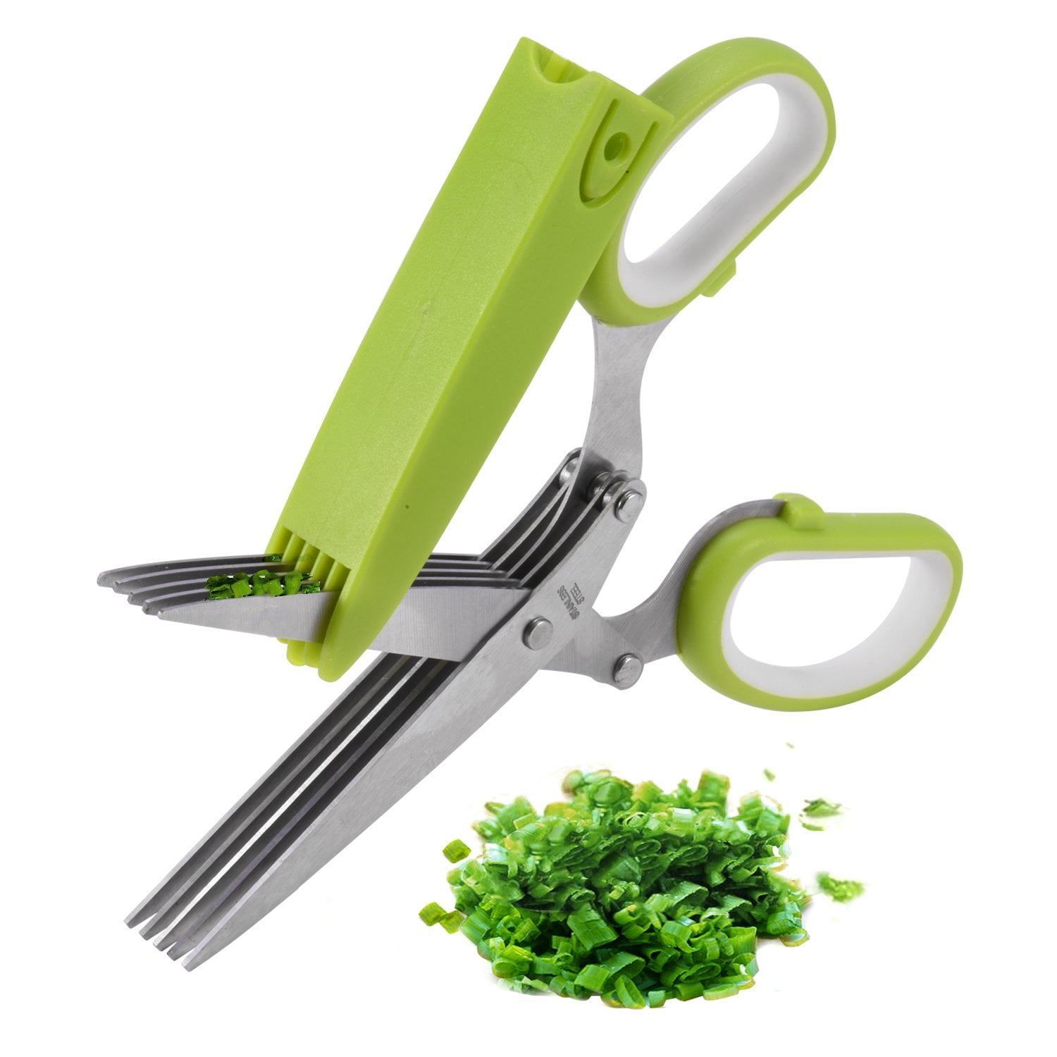 VERSAINSECT sors [Made in Japan] Heavy Duty Stainless Steel All Purpose  Kitchen Shears Tool With Ergonomic Handle for Herbs, Vegetable, Meat, Food