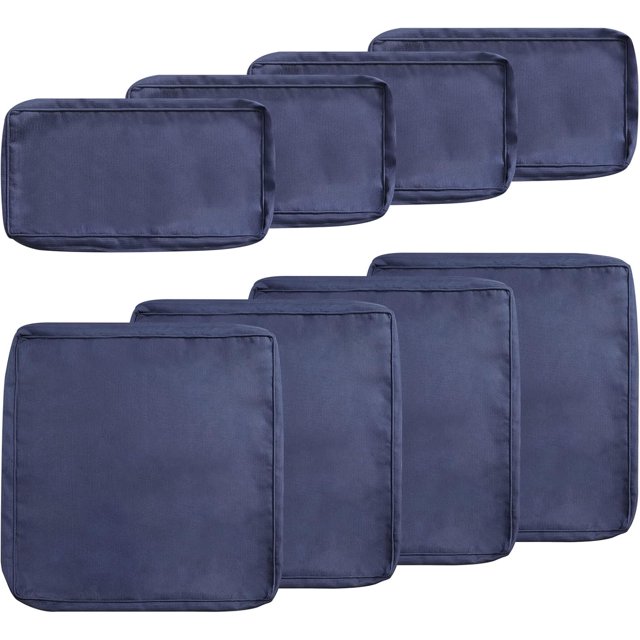 Betterland 8Piece Outdoor Cushion Covers Patio Sofa Cushion Covers