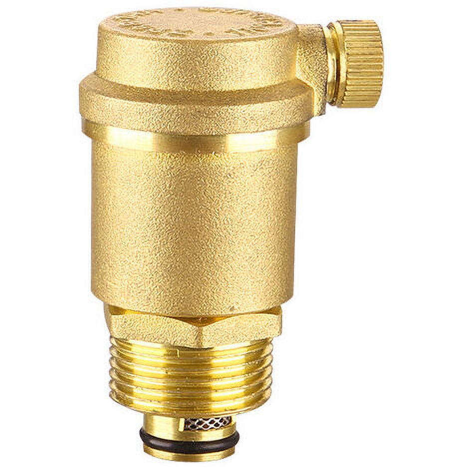 Betterlife 2pcs DN15 Brass Automatic Drain Valve with Pressure Relief Valve for Solar Water