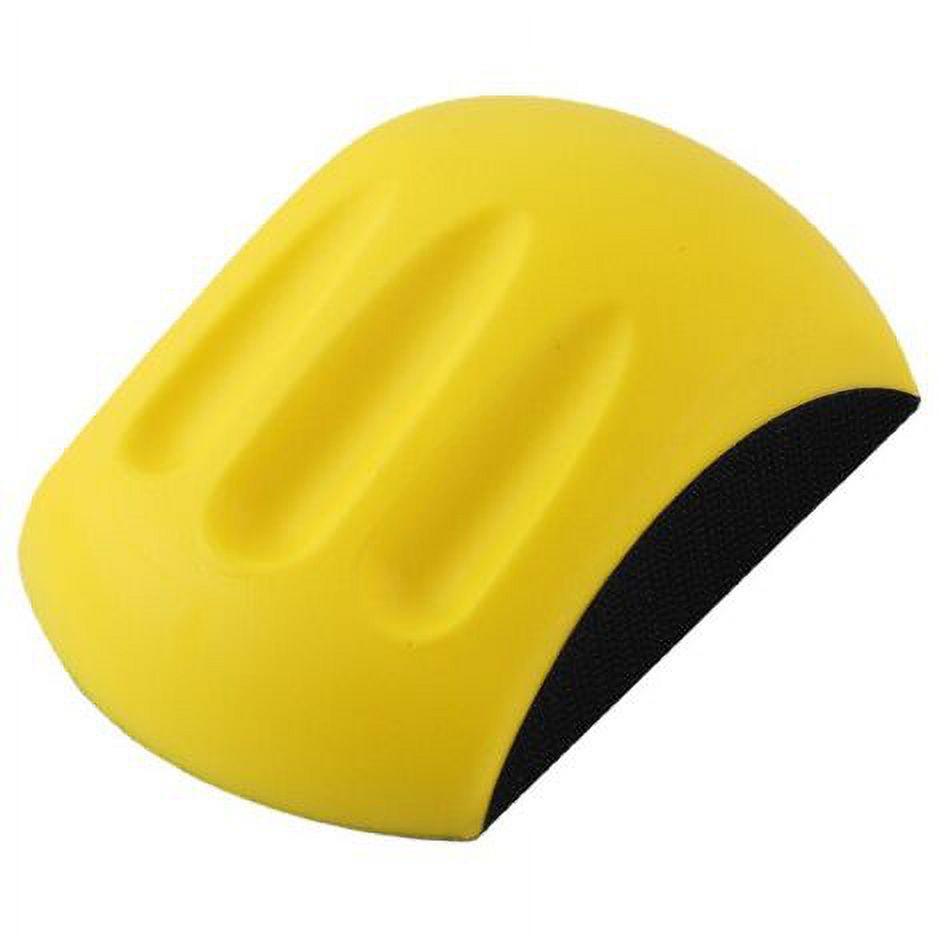 Betterlife 6" 150mm Manual Sanding Block for Hook and Loop Sandpaper, Hand Polishing Pad