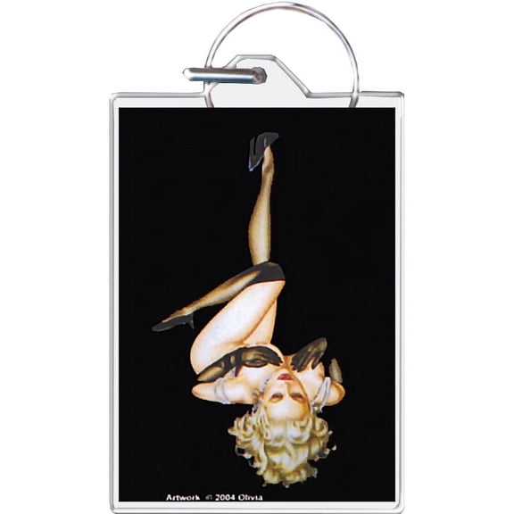 Bettie Page - Olivia Keychain