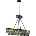 thumbnail image 1 of Bettina Bronze Crystal Pendant Lamp-8 Light UL-Listed, 1 of 1