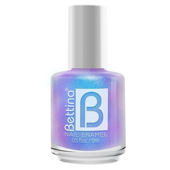 Bettina Salon-Quality Vegan Nail Polish,Charco Azul, 0.5 fl oz Bottle