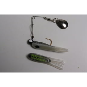 Betts 022ST-15N Spin Split Tail Lure 1 1/2" 1/16 oz Bull Frog