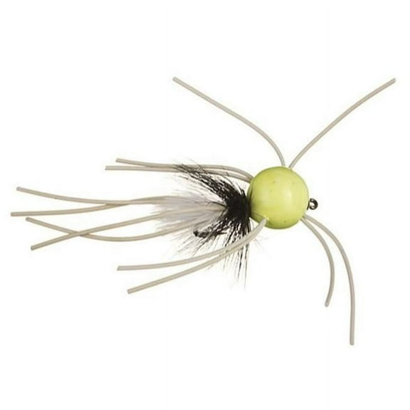 Betts 609-8-6 Pop N Round Glo Sz 8 Fly Popper Fishing Lure
