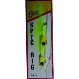 Spec Rig 1/8 Chartreuse/Chartreuse 2 Pc - Walmart.com