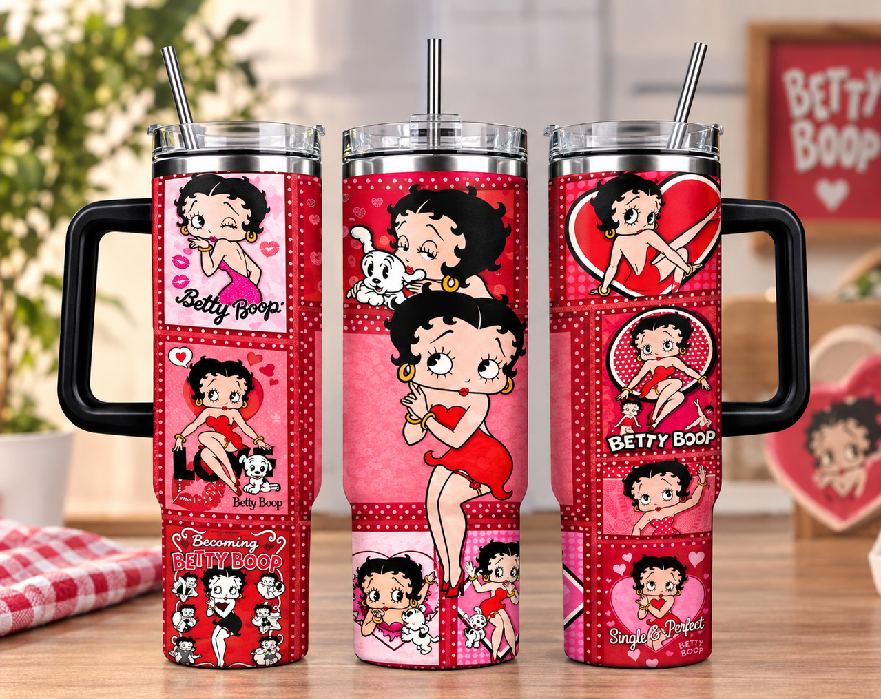 Betty Boop Tumblers