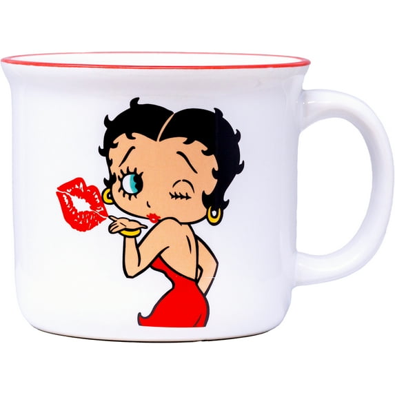 BETTY BOOP CAMPER MUG