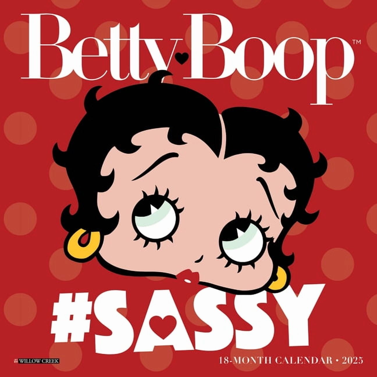 Betty Boop 2026 7 X 7 Mini Wall Calendar, (Hardcover) - Walmart