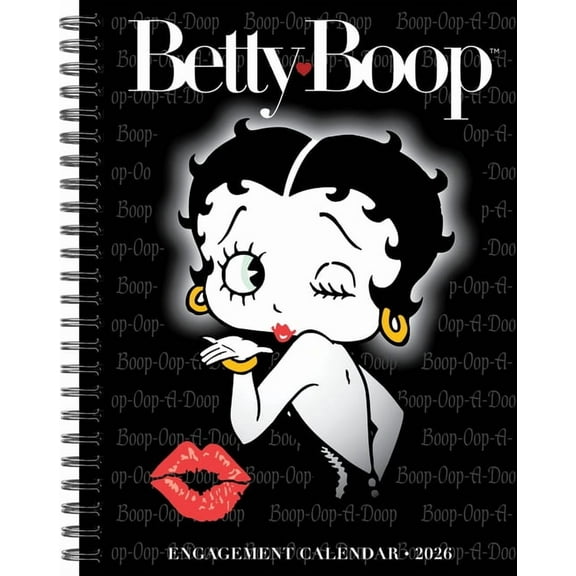 Betty Boop 2026 Engagement Calendar, (Paperback)