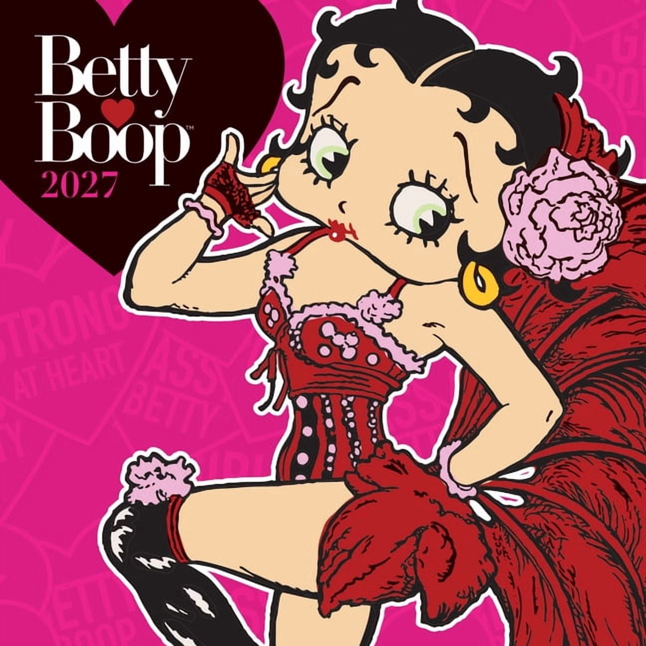 Betty Boop 2027 Mini Wall Calendar, (Paperback)