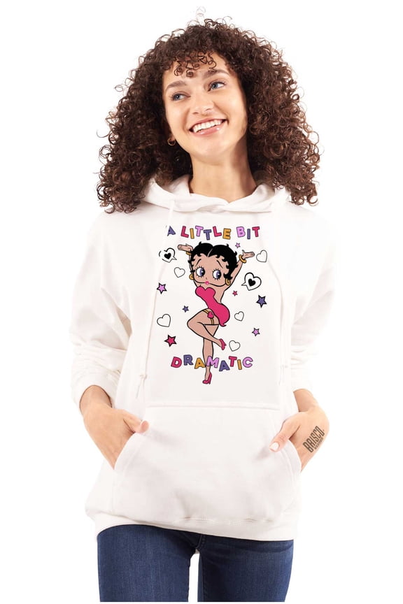 A Little Bit Dramatic Hoodie Sweatshirt Women Brisco Brands M