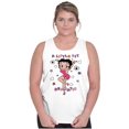 thumbnail image 1 of Betty Boop A Little Bit Dramatic Tank Top Tee Shirt Women Brisco Brands S, 1 of 5