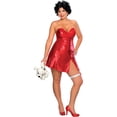 thumbnail image 1 of Betty Boop Plus Size Costume, 1 of 2