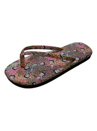 Betty boop online slippers walmart