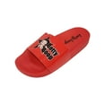 thumbnail image 1 of Betty Boop Adult Women Flip Flop Sandal Thong Slide Wedge (Size 8 Betty Red Star Slide), 1 of 4