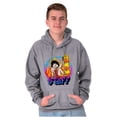 thumbnail image 1 of Betty Boop Air Brushed Hot Stuff Hoodie Sweatshirt Women Brisco Brands S, 1 of 6