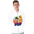 thumbnail image 1 of Betty Boop Air Brushed Hot Stuff Zip Hoodie Sweatshirt Women Brisco Brands S, 1 of 6