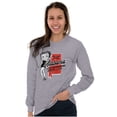 thumbnail image 1 of Betty Boop Alabama State Map Outline Women's Long Sleeve T Shirt Brisco Brands X, 1 of 6