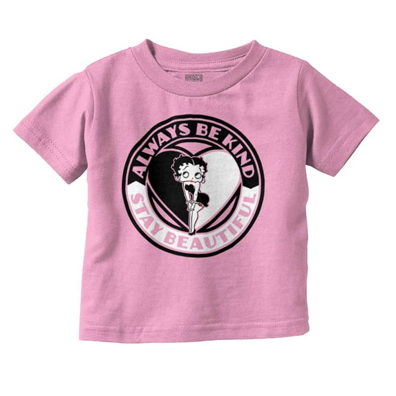 Betty Boop Always Be Kind Cute Youth T Shirt Tee Girls Infant Toddler Brisco Brands 2T
