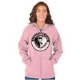 thumbnail image 1 of Betty Boop Always Be Kind Cute Zip Hoodie Sweatshirt Women Brisco Brands M, 1 of 6