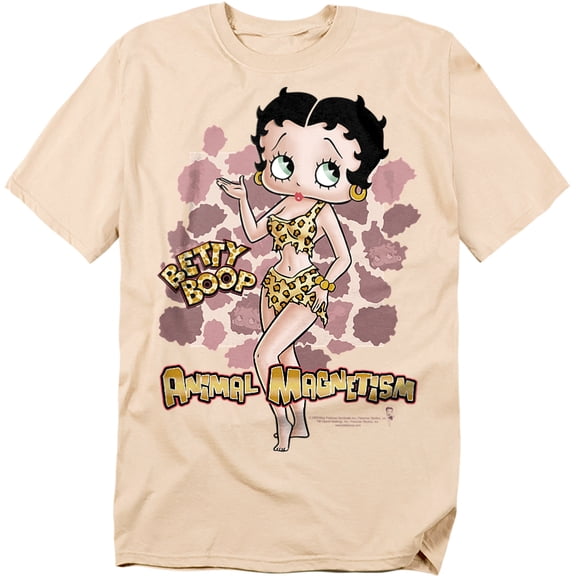 Betty Boop T-Shirt Animal Magnetism Unisex Graphic Tee For Men & Women