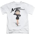 thumbnail image 1 of Betty Boop - Army Boop - Juvenile Short Sleeve Shirt - 4, 1 of 2