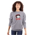 thumbnail image 1 of Betty Boop Attitude Cartoon Character Women Plus Size Sweatshirt Brisco Brands 4X, 1 of 6