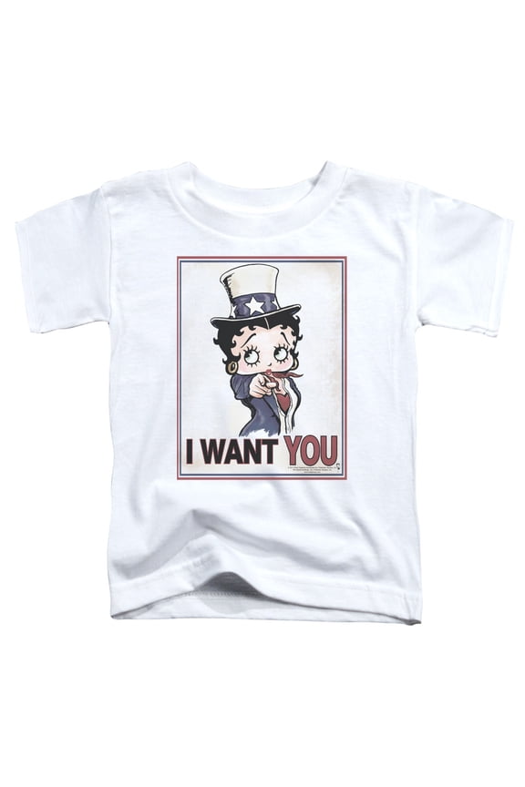 Betty Boop - Auntie Boop - Toddler Short Sleeve Shirt - 2T