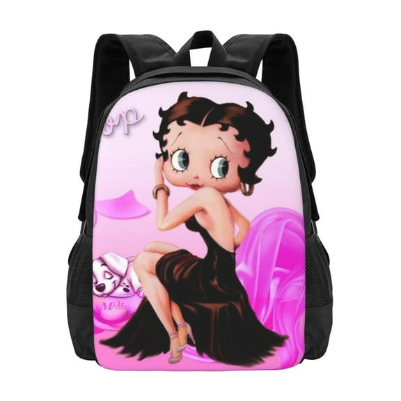 Betty Boop Backpack Travel Daypack Laptop Backpack For Men Women Hiking Travel