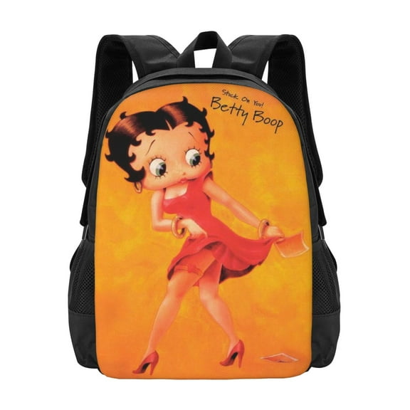 Betty Boop Backpack Travel Daypack Laptop Backpack For Men Women Hiking Travel