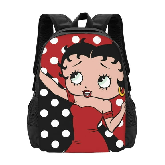 Betty Boop Backpack Travel Daypack Laptop Backpack For Men Women Hiking Travel