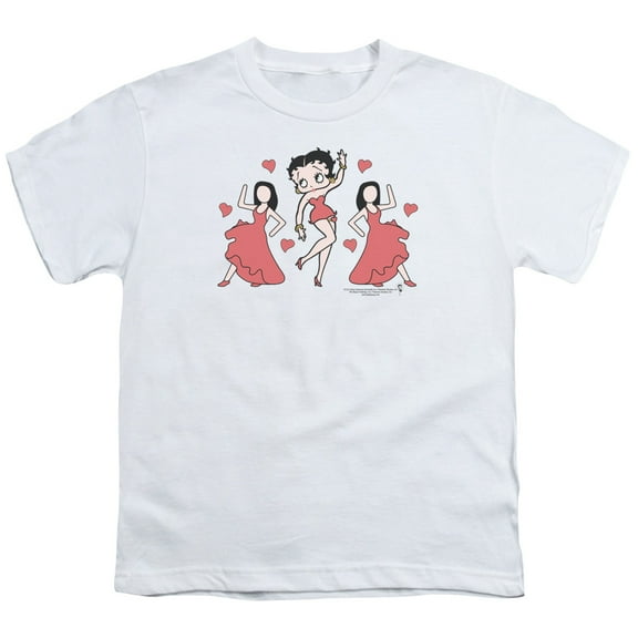 Betty Boop - Bb Dance - Youth Short Sleeve Shirt - X-Large