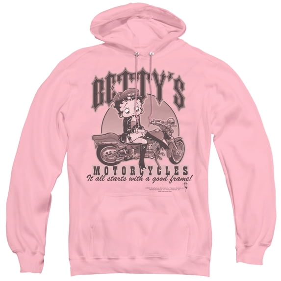 Betty Boop - Bettys Motorcycles - Pull-Over Hoodie - XX-Large
