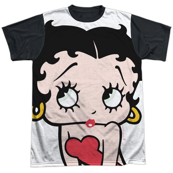 Betty Boop Big Boop Head Unisex Adult Halloween Costume Sublimated T Shirt