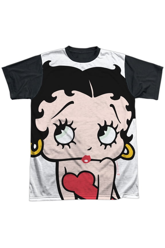 Big Boop Head Unisex Adult Halloween Costume Sublimated T Shirt