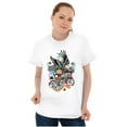 thumbnail image 1 of Betty Boop Biker American Eagle Women's Graphic T Shirt Tees Brisco Brands S, 1 of 5